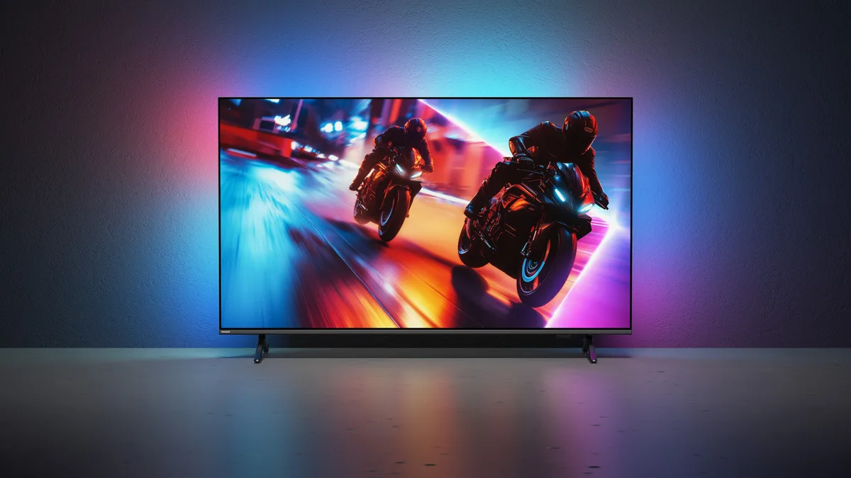 Телевизор 75" Philips MiniLED 4K 144Hz Smart Titan OS Черный Ambilight