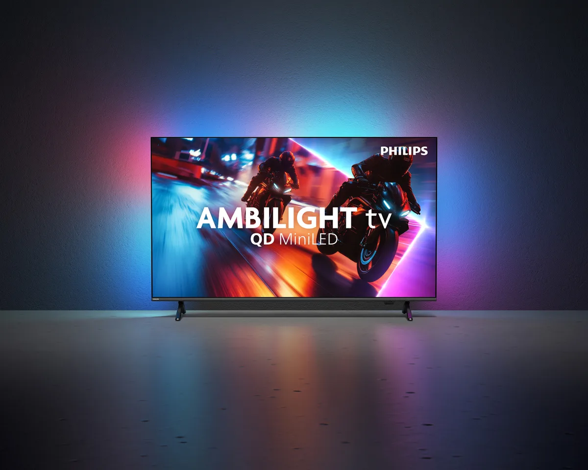 Телевизор 75" Philips MiniLED 4K 144Hz Smart Titan OS Черный Ambilight