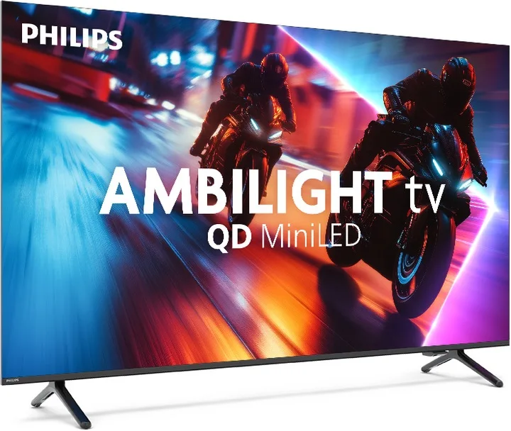 Телевизор 75" Philips MiniLED 4K 144Hz Smart Titan OS Черный Ambilight