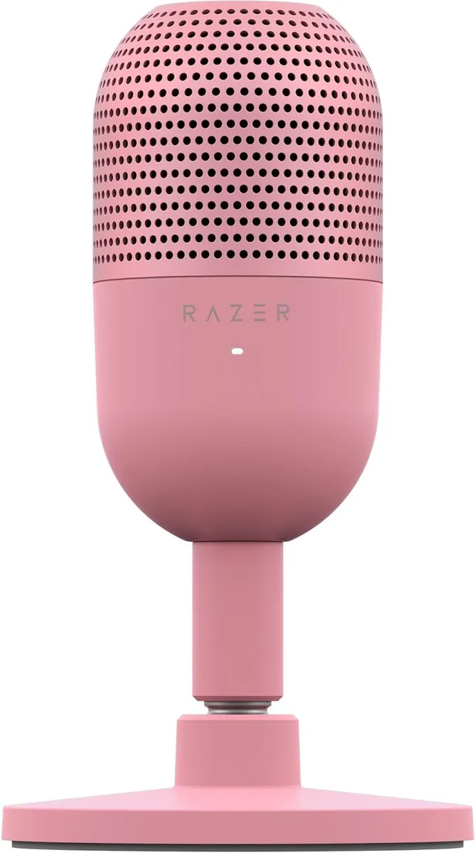 Мікрофон геймінговий Razer Seiren V3 Mini, Omni, USB-A, 1.2м, quartz