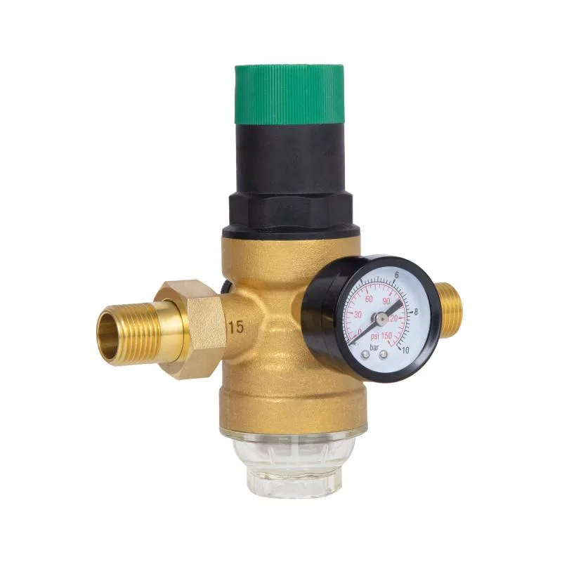 Фільтр самопромивний 1/2" з редуктором Thermo Alliance Forte латунь 150х140х102 мм