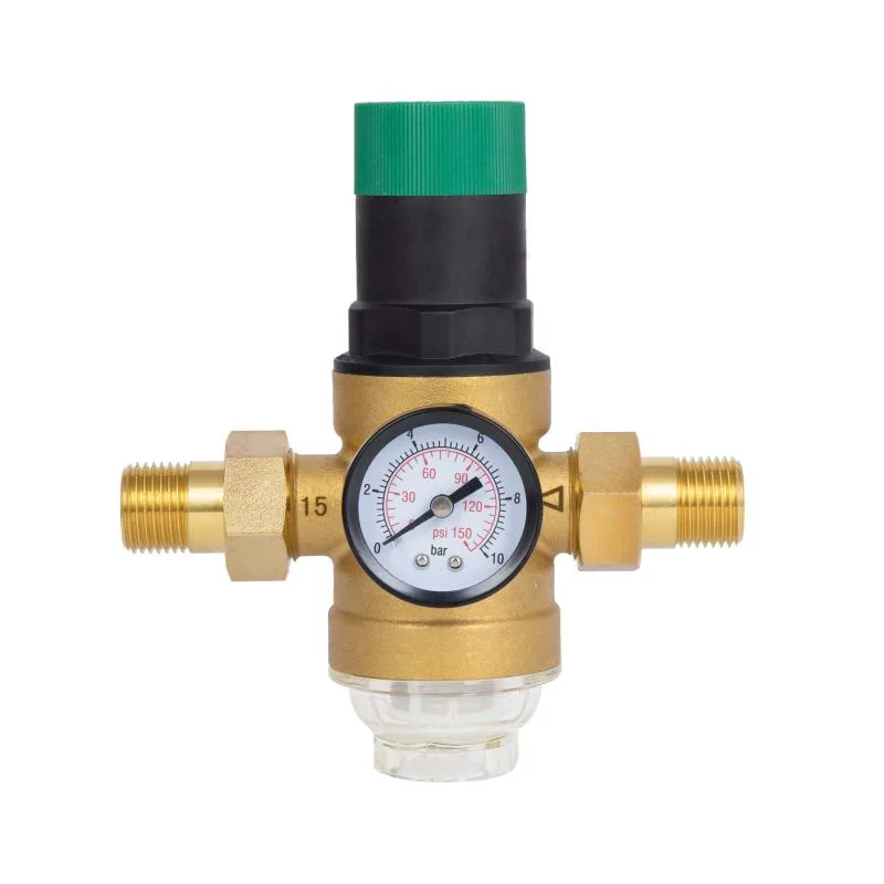 Фільтр самопромивний 1/2" з редуктором Thermo Alliance Forte латунь 150х140х102 мм