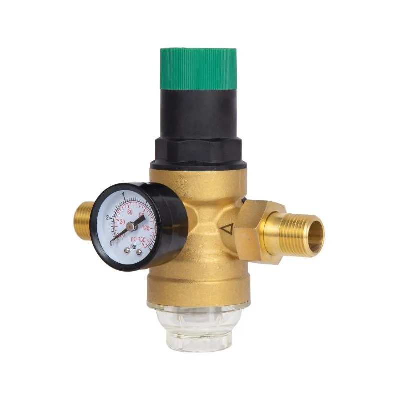 Фільтр самопромивний 1/2" з редуктором Thermo Alliance Forte латунь 150х140х102 мм