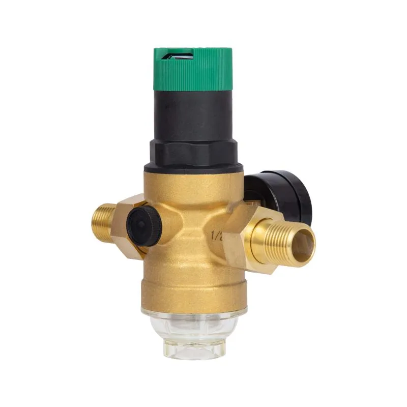 Фільтр самопромивний 1/2" з редуктором Thermo Alliance Forte латунь 150х140х102 мм