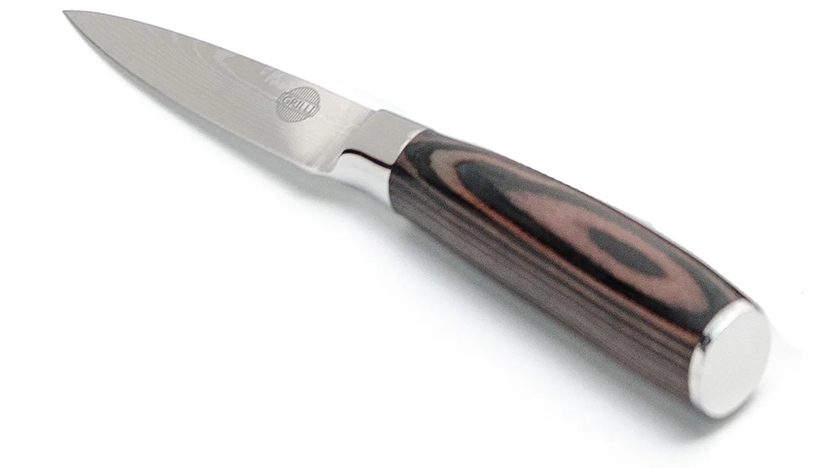 Универсальный нож GRILLI 13 см сталь 4Cr13 черный