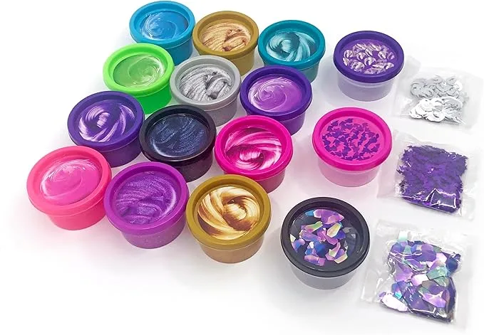 Слайм Cra-Z-Art полівініл PVA 12 шт кольоровий набір Monster High