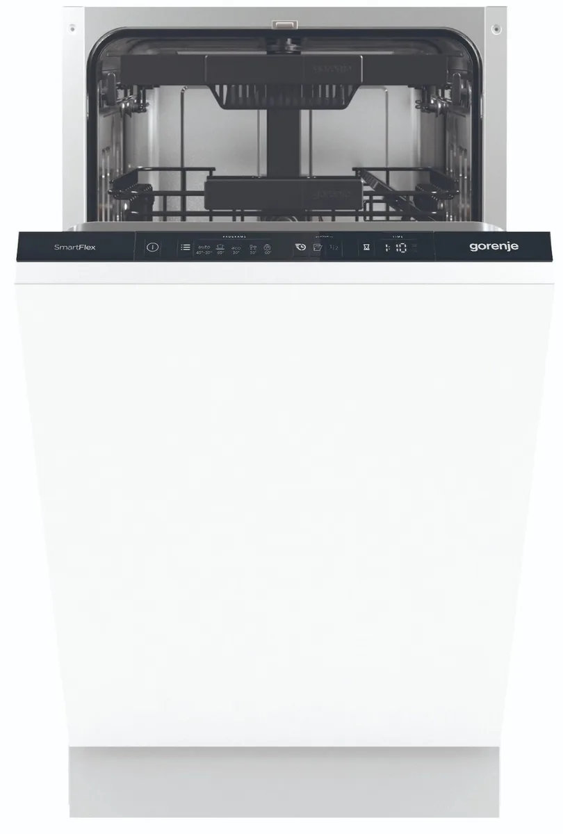 Вбудована посудомийна машина Gorenje, 11 комплектів, клас енергоефективності A+++, 45 см, інверторна технологія, з третім кошиком,