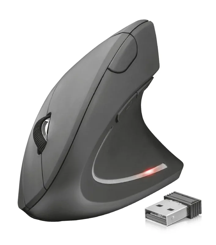 Миша Trust Verto Ergonomic, WL, чорний