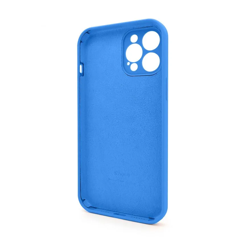 Чохол Silicone Case для смартфона Apple силіконовий 12 Pro Max блакитний