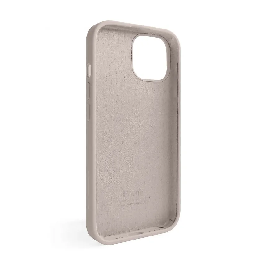 Чохол Silicone Case для Apple iPhone 15 силіконовий сірий