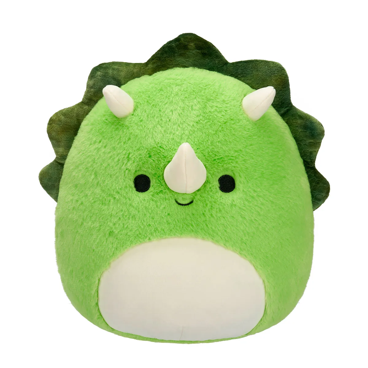М'яка іграшка Squishmallows поліестер 30 см Тріцератопс Трістан