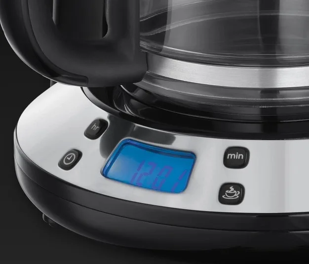 Кавоварка Russell Hobbs Крапельна пластикова 28х40х26 см Червона