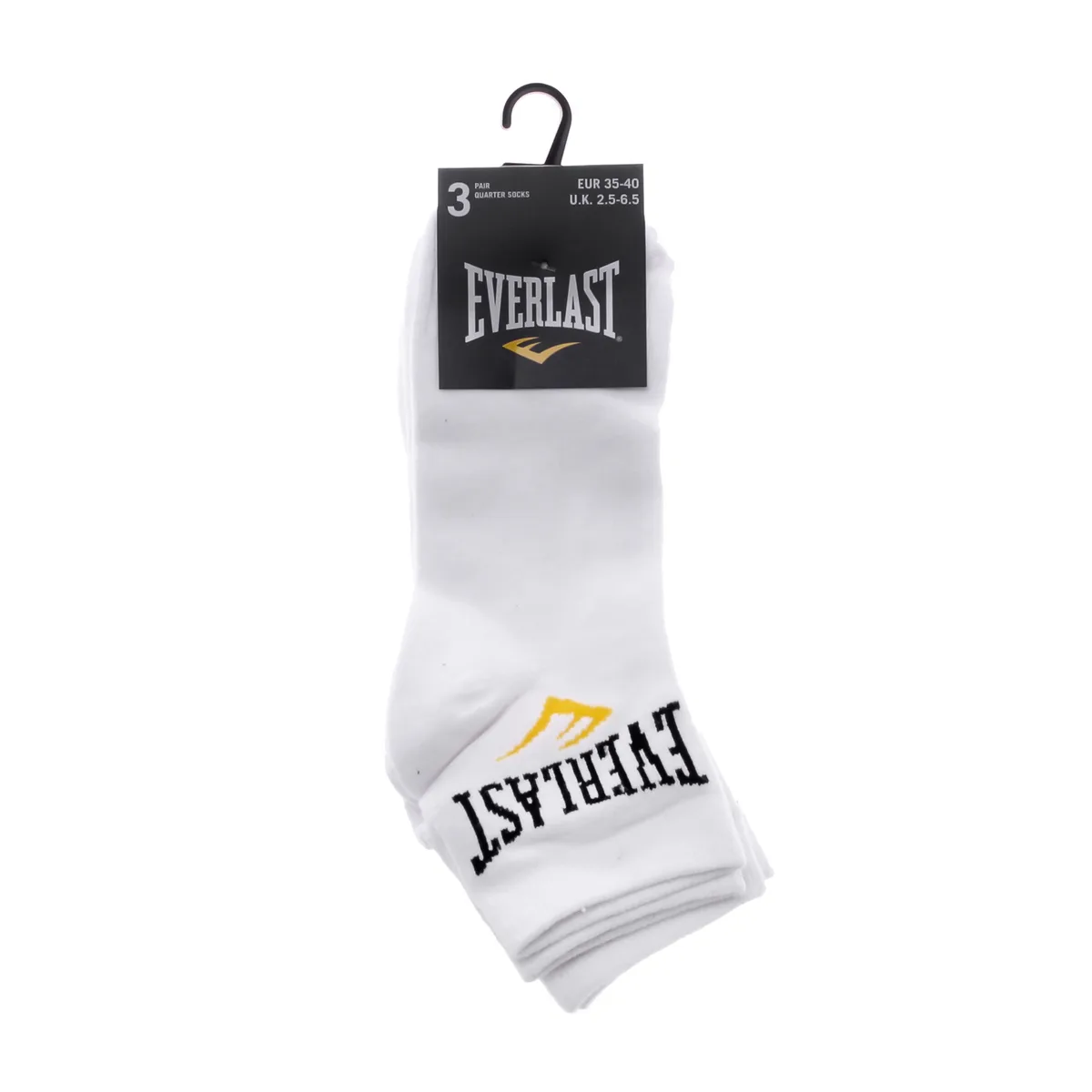 Шкарпетки Everlast 70% бавовна 35-40 білий 3 пари