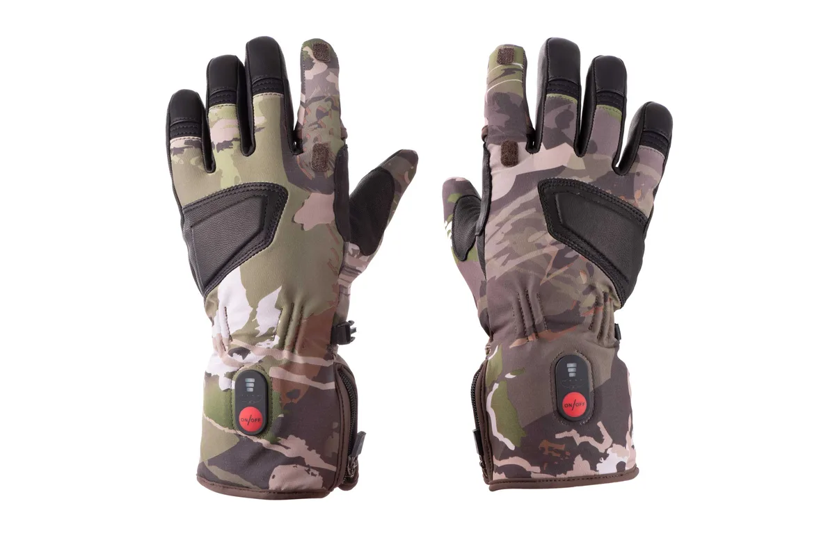 Перчатки с подогревом 2E Hunter Camo, размер XXL.