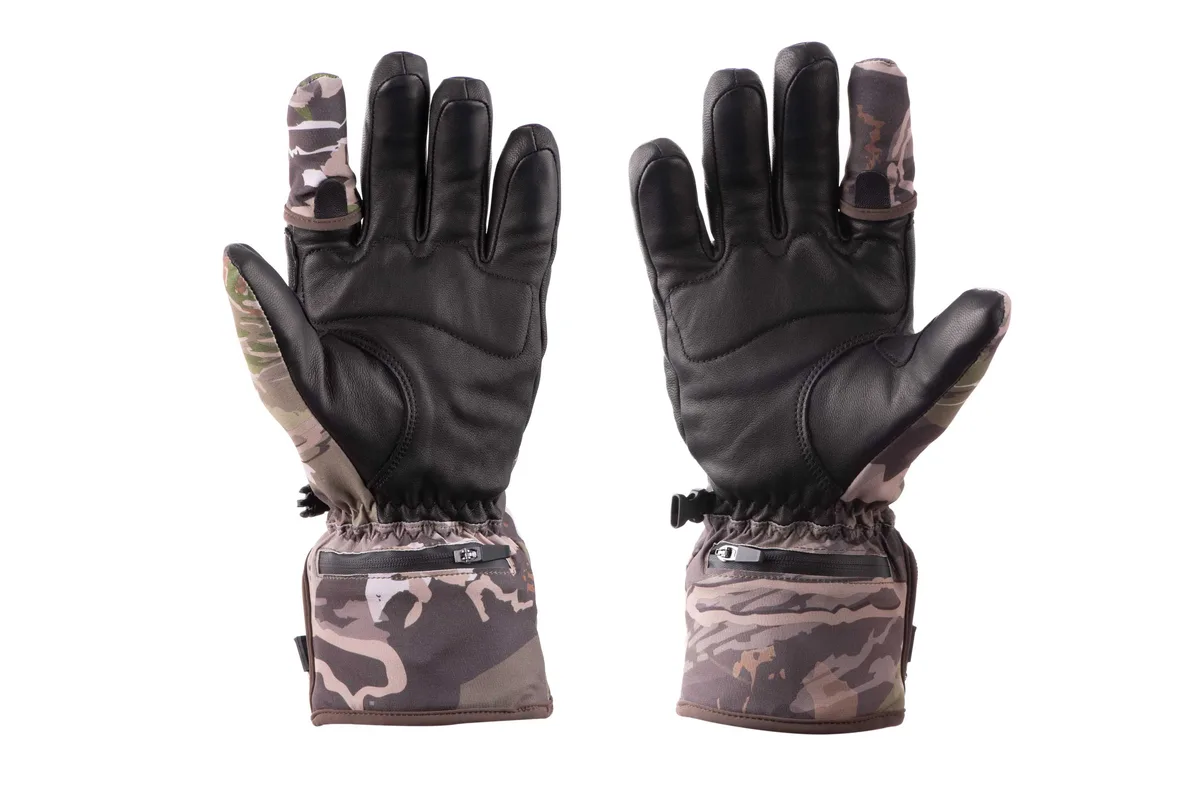 Перчатки с подогревом 2E Hunter Camo, размер XXL.