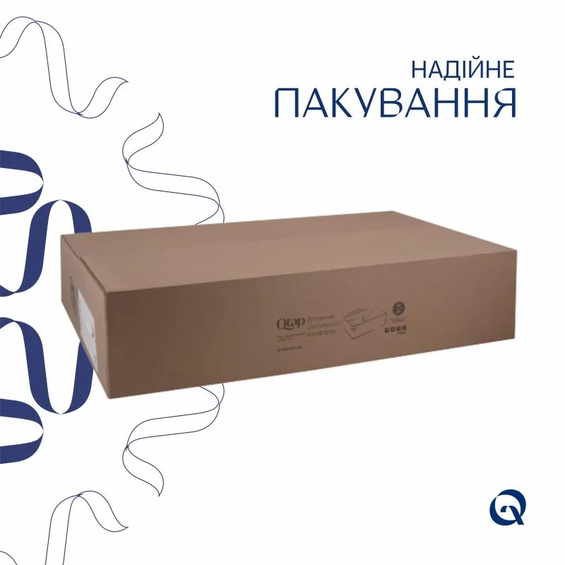 Раковина-чаша Kolibri 400х400х140 мм керамічна біла накладна