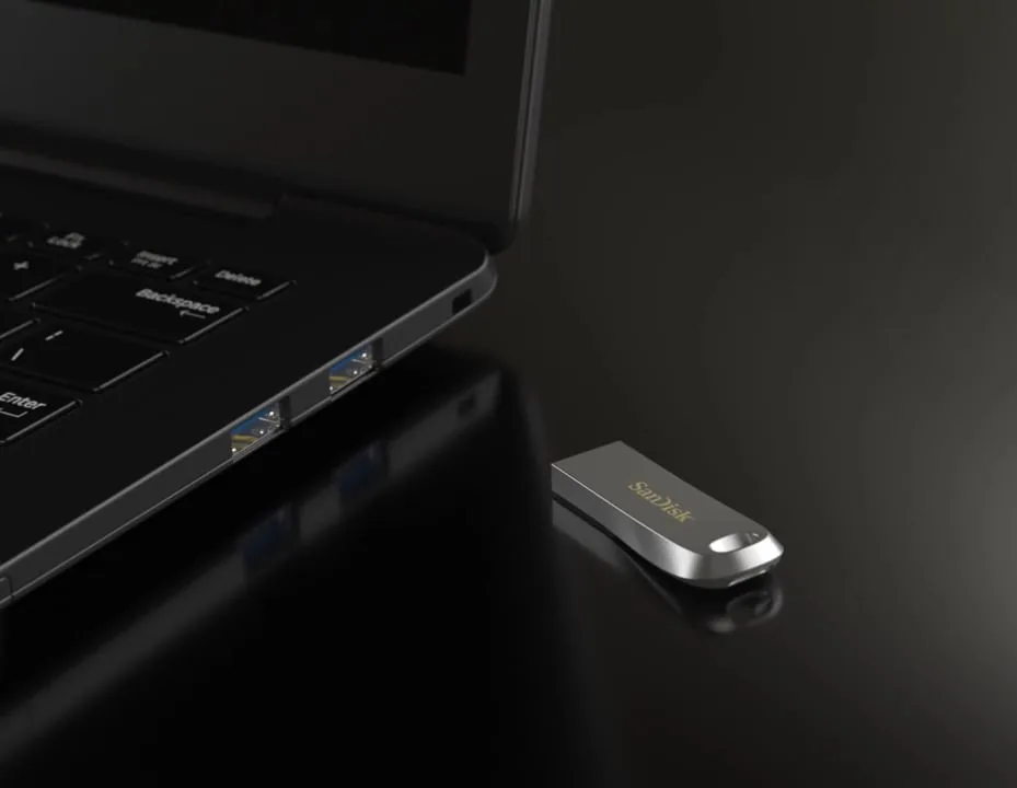Накопичувач SanDisk  256GB USB 3.1 Type-A Ultra Luxe Срібний
