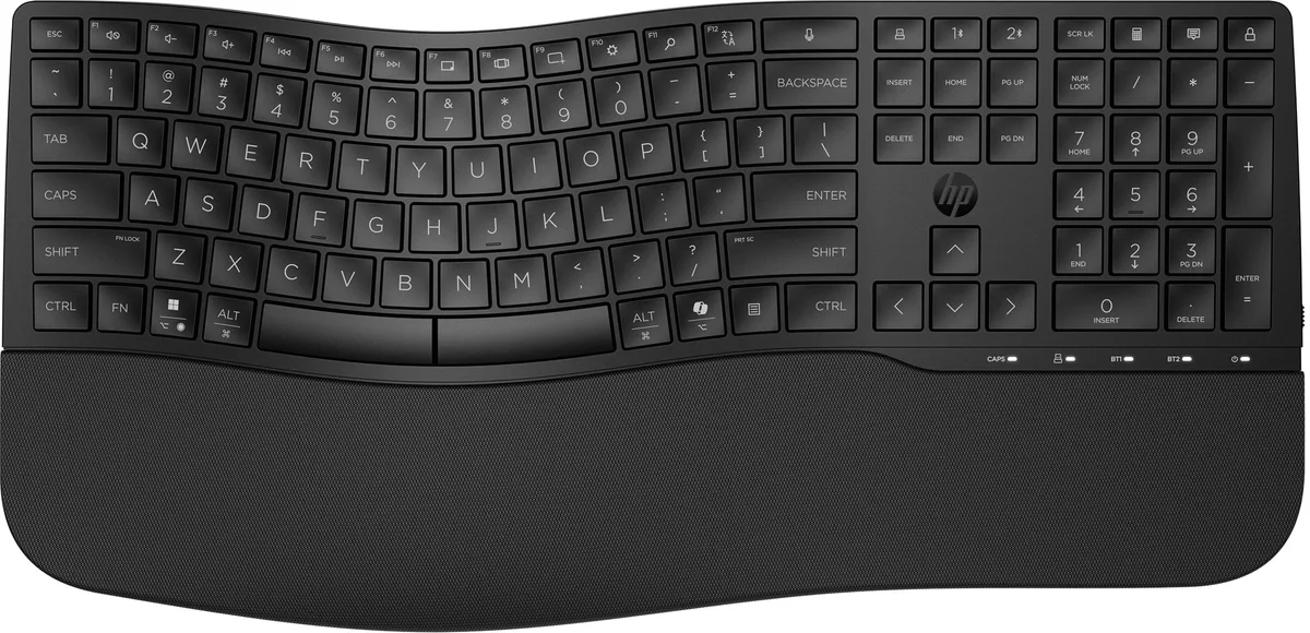 Комплект клавіатура та миша HP 680 Comfort Dual-Mode, BT, EN/UK, чорний