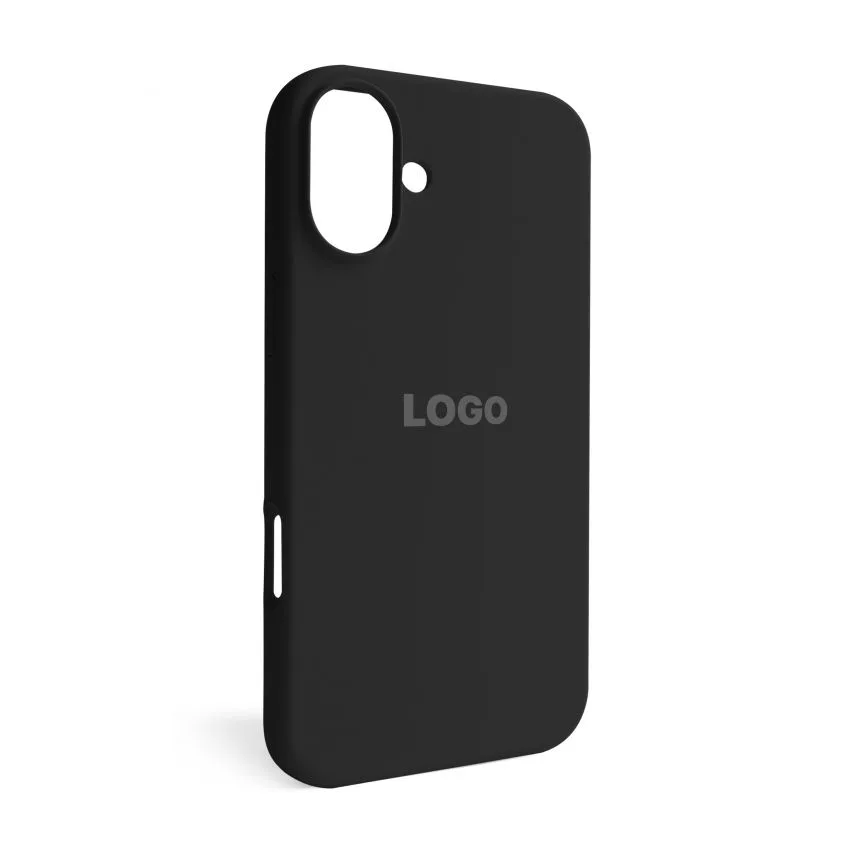 Чохол Silicone Case для Apple iPhone 16 Plus силіконовий чорний