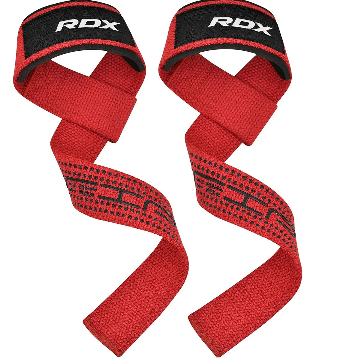 Лямки для тяги RDX Inc бавовняні 20,5 см червоні