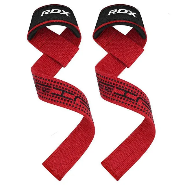 Лямки для тяги RDX Inc бавовняні 20,5 см червоні