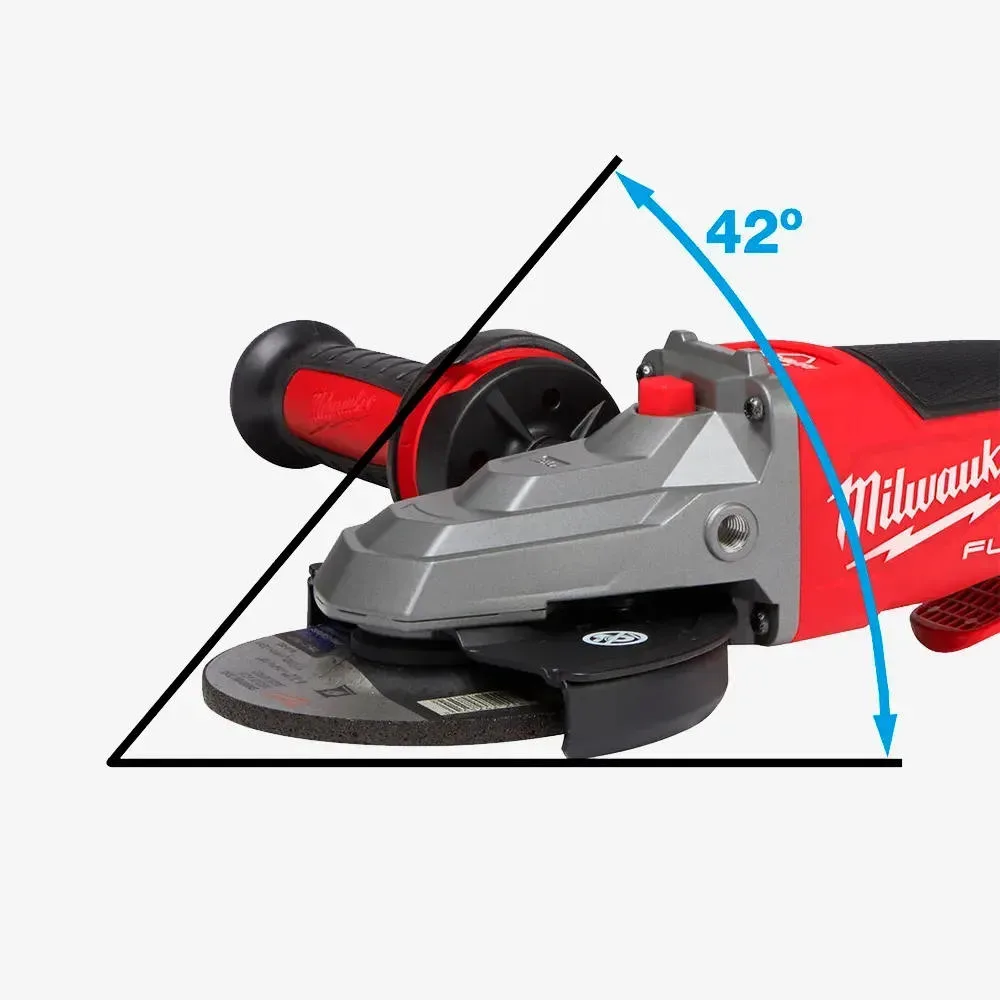 Шліфмашина кутова акумуляторна Milwaukee 125мм 18В 85000об/хв для професіоналів болгарка компактна