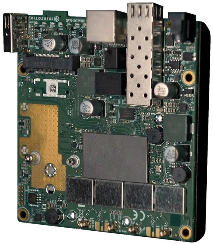 Точка доступу MikroTik Wi-Fi 6 2.4ГГц 5ГГц з Ethernet 1Гб 2.5Гб SFP
