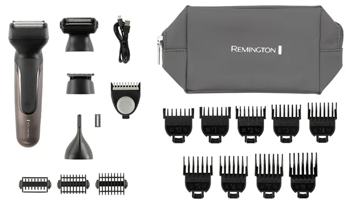 Тример універсальний Remington Титан 1-25 мм Чорний 18 в 1
