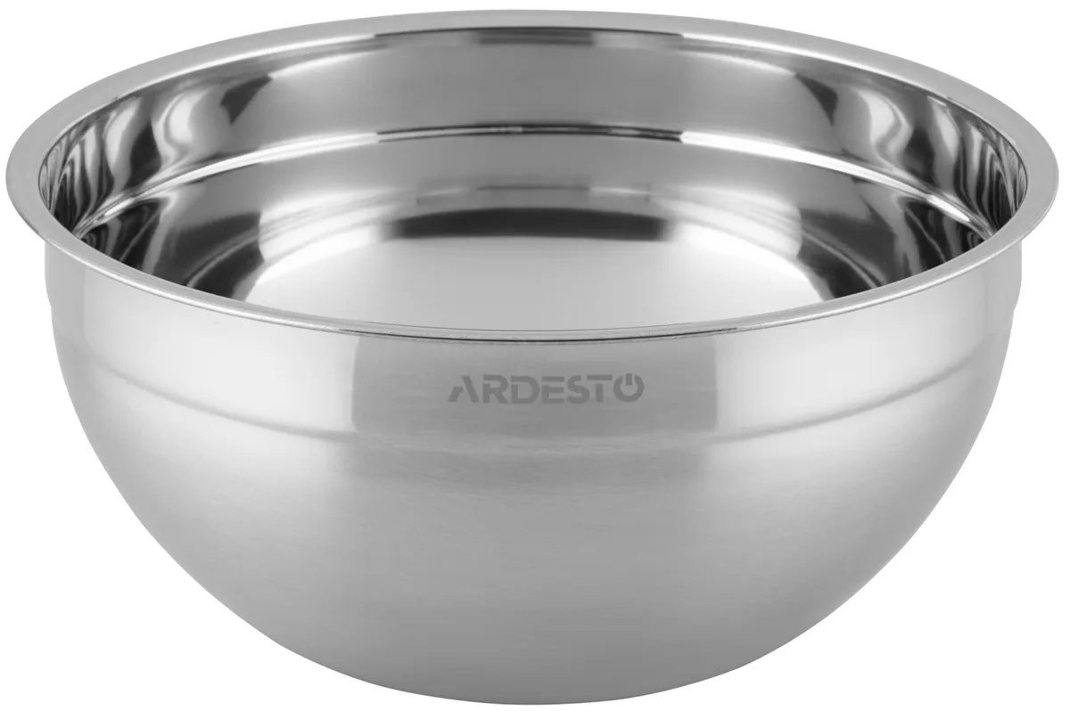 Миска ARDESTO Gemini, 24 см, 3.2 л, з нержавіючої сталі.