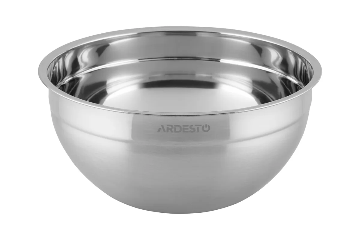 Миска ARDESTO Gemini, 24 см, 3.2 л, з нержавіючої сталі.