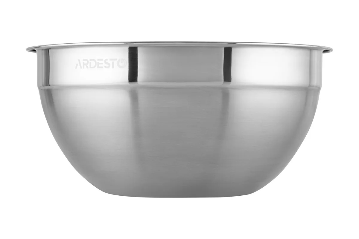 Миска ARDESTO Gemini, 24 см, 3.2 л, з нержавіючої сталі.