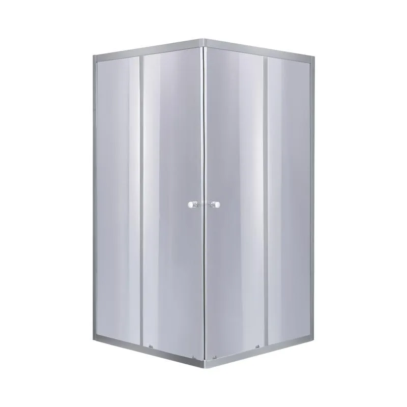 Душевая кабина квадратная Lidz Wawel SC 90x90 см тонированное стекло 4 мм сатин