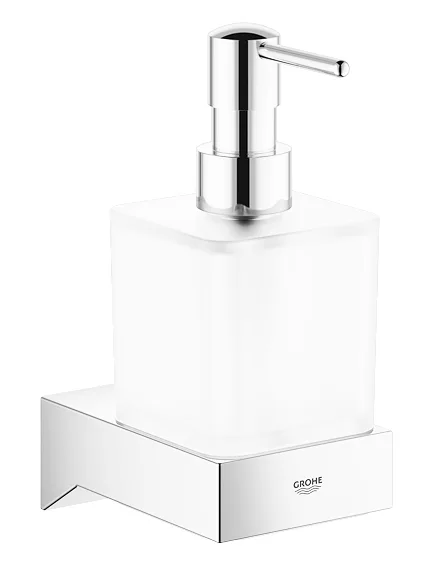 Дозатор жидкого мыла Grohe металл 151х94х94 мм белый