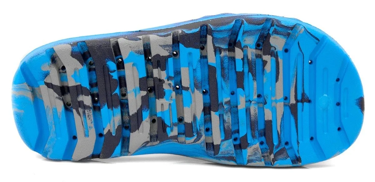 Шльопанці AQUA SPEED EVA 28 блакитний темно-синій сірий для плавання