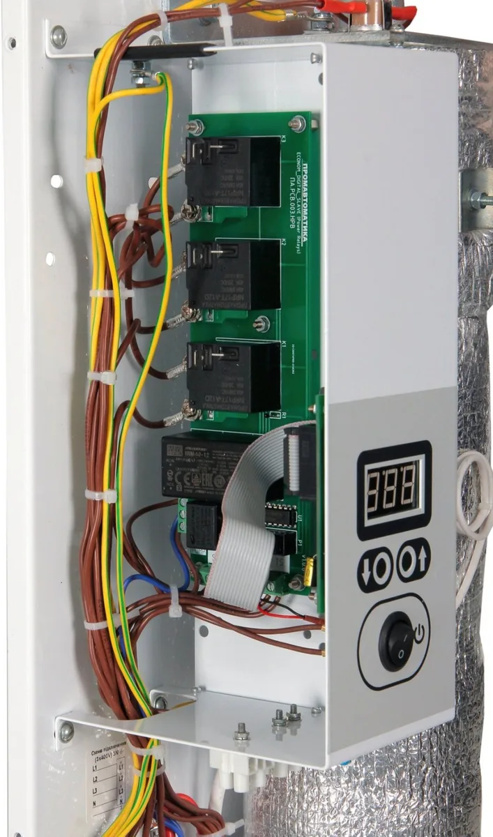 Электрический котел Термия 45 кВт, 220V/380V, с электронным управлением, без встроенного насоса