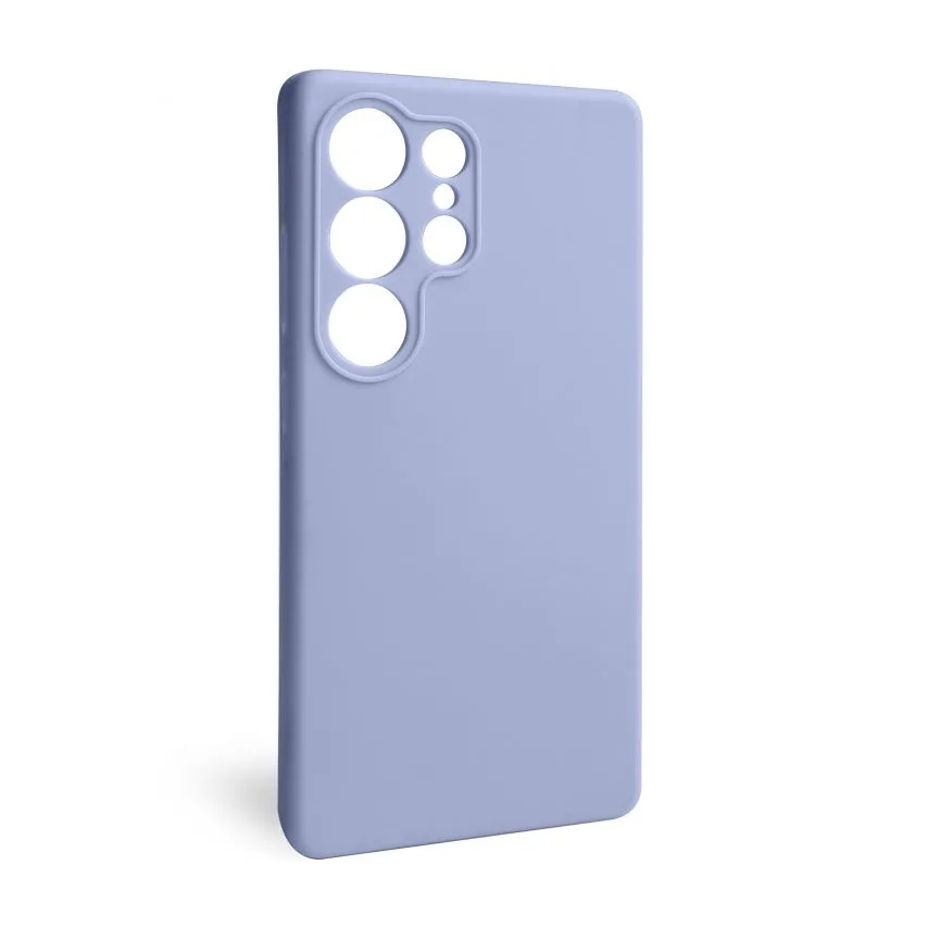 Чохол силіконовий для Samsung S25 Ultra 2025 фіолетовий