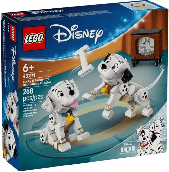 Конструктор LEGO Disney Classic 101 далматинець білий для дітей від 6 років