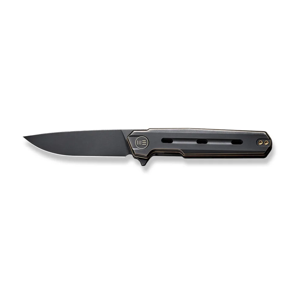 Складаний ніж Weknife сталь CPM 20CV 195 мм чорний титанове руків'я