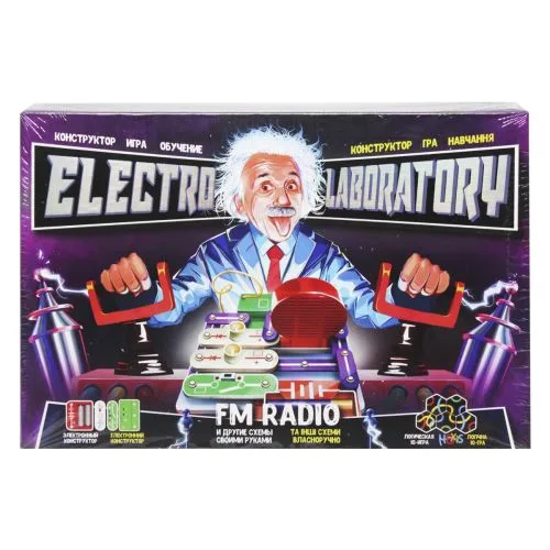 Електронний конструктор Dankotoys Electro Radio розвиваюча іграшка від 8 років