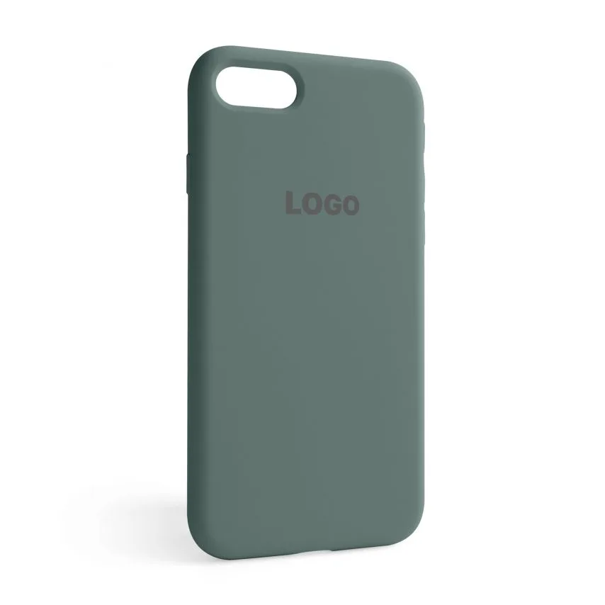 Чохол Silicone Case для Apple iPhone силіконовий зелений