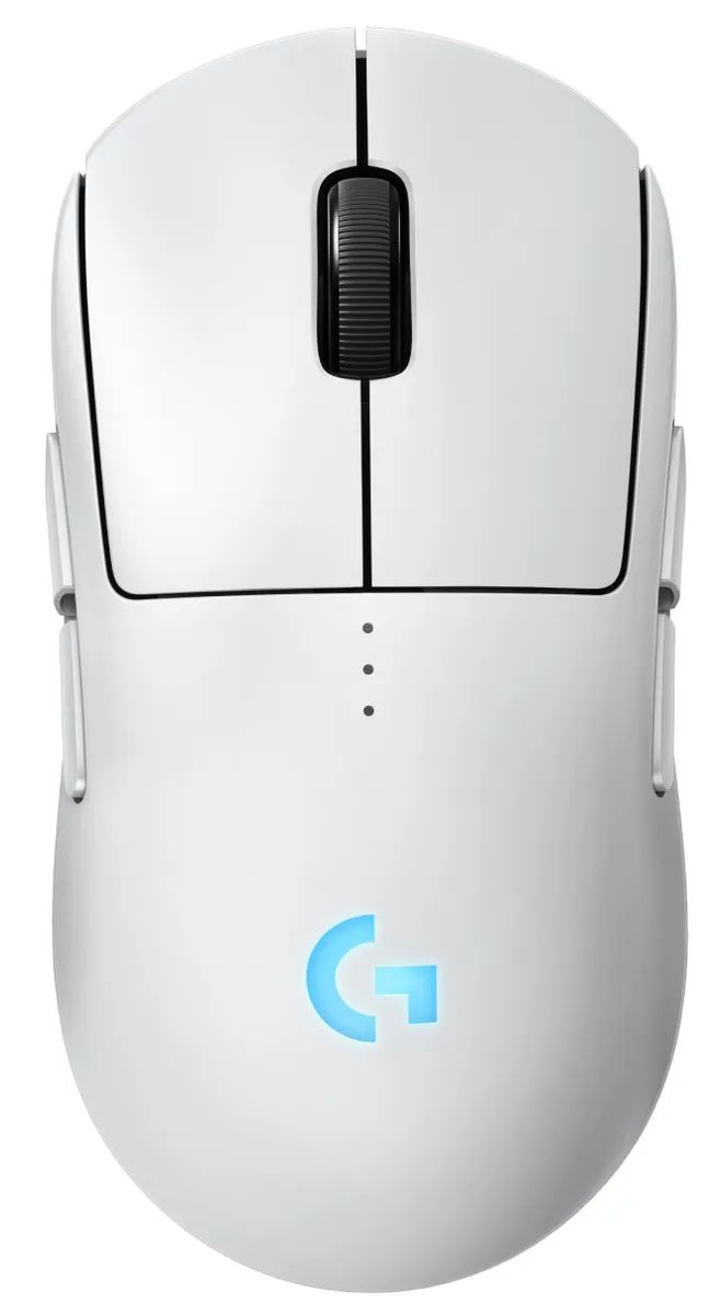 Миша Logitech G PRO 2 Wireless Оптична середня біла 63,5х125х40 мм