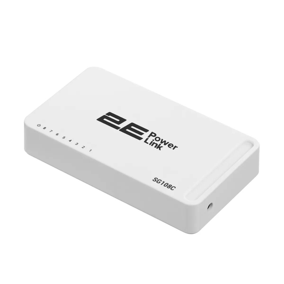 Комутатор 2E PowerLink SG108C, 8xGE, Некерований