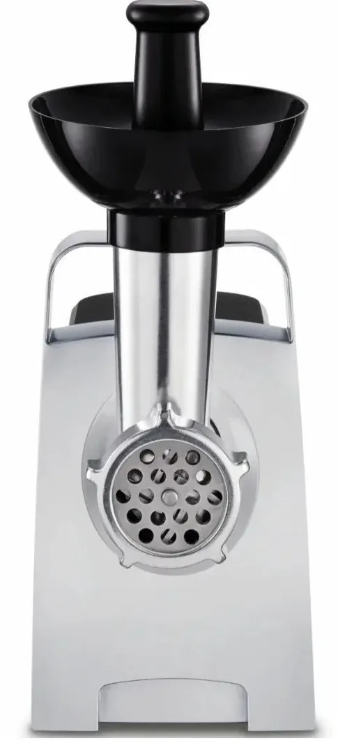 М'ясорубка Tefal 1400Вт пластик 1.7кг/хв чорна 7в1 з насадками для ковбас томатів терки