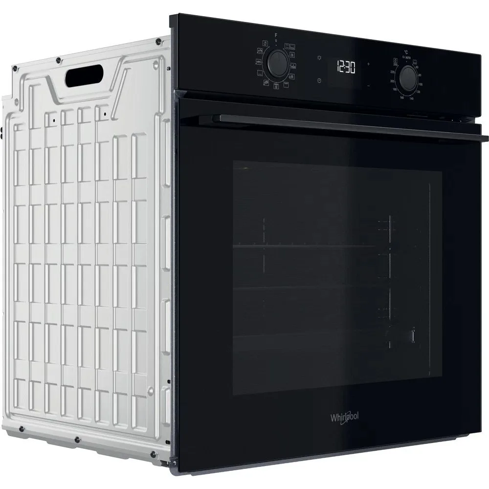 Духова шафа Whirlpool електрична 71л A+ конвекція гриль таймер чорна для приготування їжі кухонна техніка