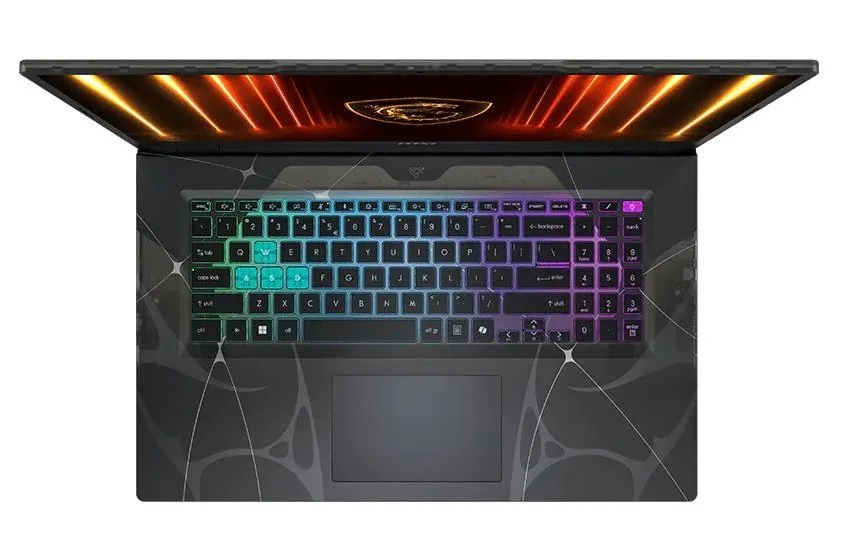 Ноутбук MSI ігровий 17.3 чорний Intel i7 16GB SSD 1TB NVIDIA RTX 5070