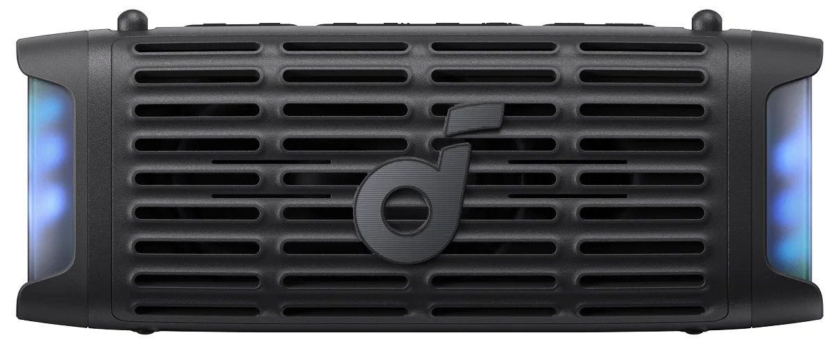 Портативна акустика Anker 50 Вт Bluetooth 5.3 Чорна IP68 210х85х78,5 мм