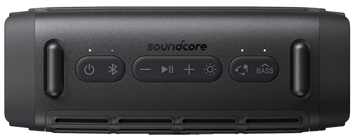 Портативна акустика Anker 50 Вт Bluetooth 5.3 Чорна IP68 210х85х78,5 мм