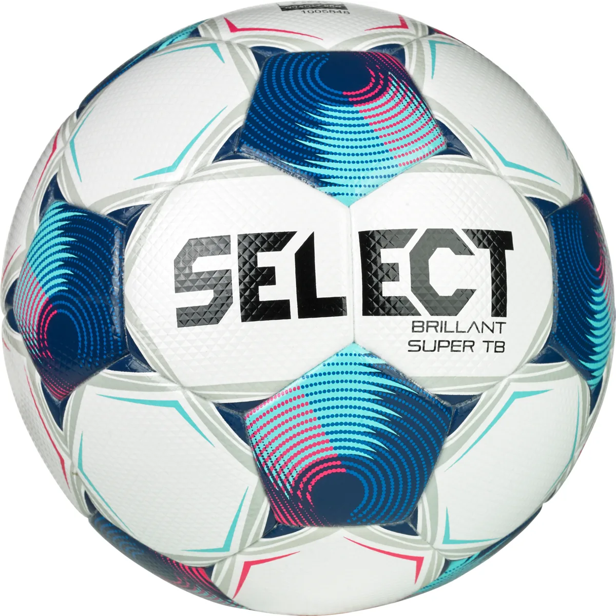 Футбольний м'яч SELECT поліуретан 5 білий блакитний