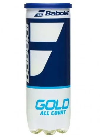 М'ячі для тенісу Babolat гума 3 balls жовті