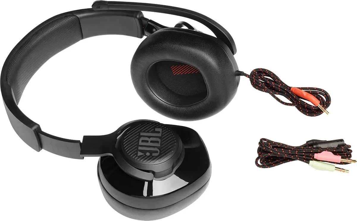 Гарнітура JBL Дротові повнорозмірні пластик Чорна 50 мм